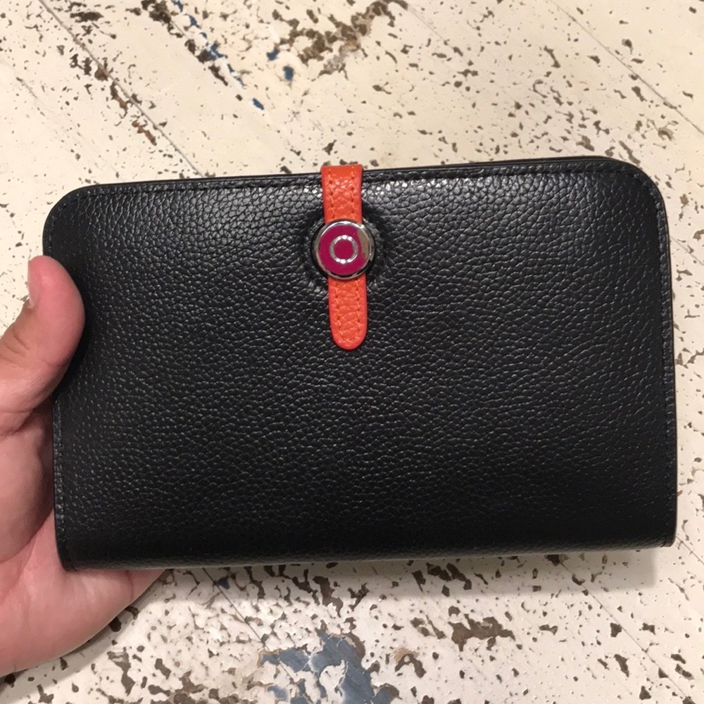 Black & Orange Wallet